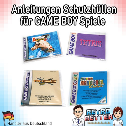 Schutzhüllen gameboy spiel - gameboy,