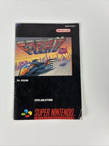 Zero snes anleitung - f-zero,