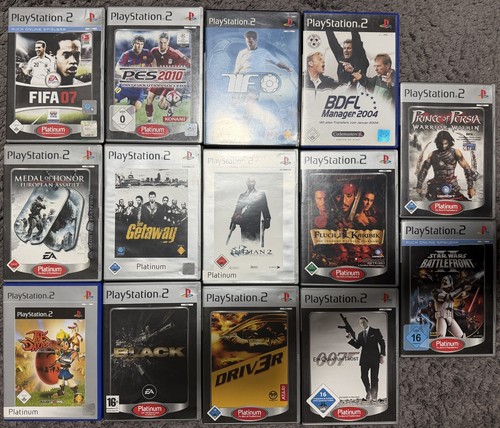 14x ps2 spiele - spiele, set