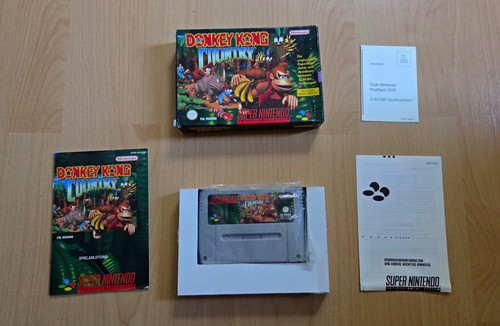 Donkey kong country snes pal - kong,