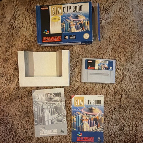 Simcity 2000 snes spielmodul - snes,