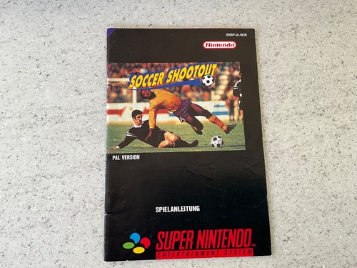 Super nintendo soccer shootout - super,