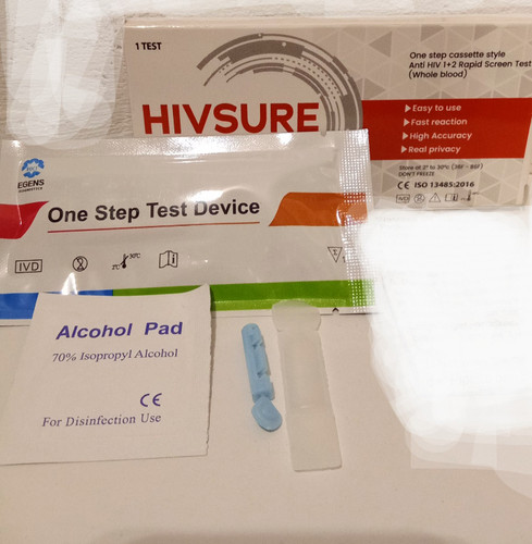 Hiv schnelltest mit - x,