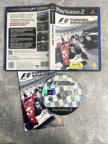 Ps2 spiel formel eins 2003 - spiel,