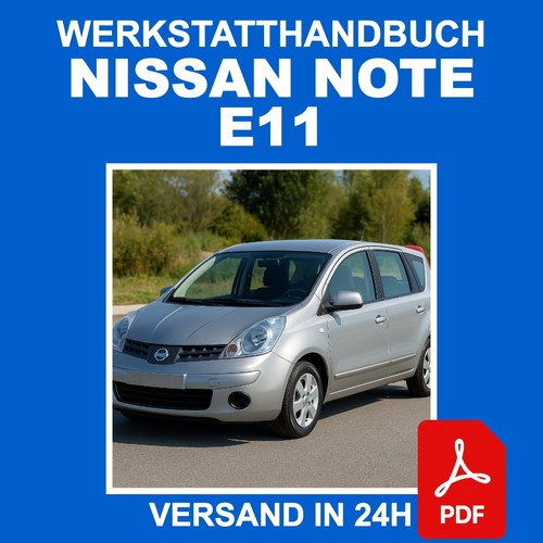 Werkstatthandbuch nissan note - nissan,