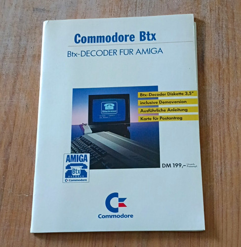 Commodore btx decoder für - commodore, btx-decoder