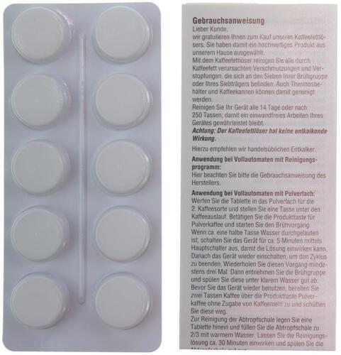 Reinigungstabletten inkl - 10,