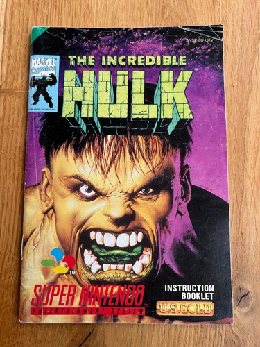 Snes the incredible hulk - snes,