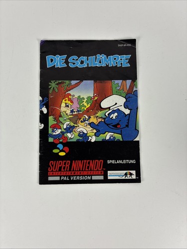 Die schlümpfe super - super, nintendo