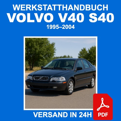 Werkstatthandbuch volvo v40 - volvo,