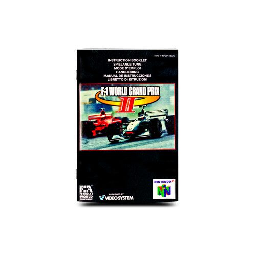 Anleitung n64 spiel f1 - spiel,