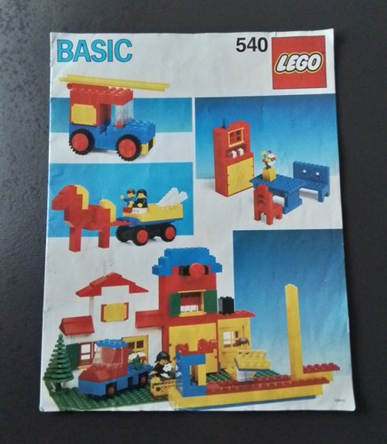 Lego basic 540 bauanleitung - 540,