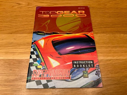 Super nintendo topgear 3000 - super,