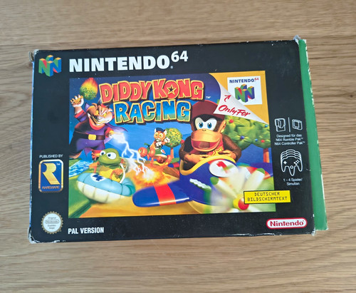 Nintendo diddy kong racing - racing, n64
