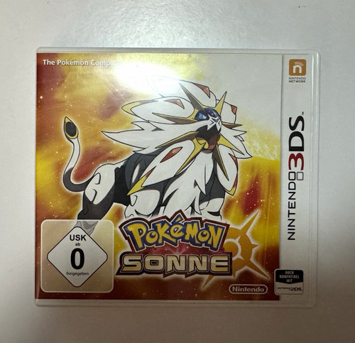 Pokémon sonne nintendo 3ds - sonne,