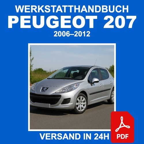 Werkstatthandbuch peugeot 207 - werkstatthandbuch,