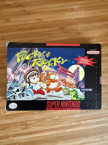 Super nintendo pocky - &, rocky