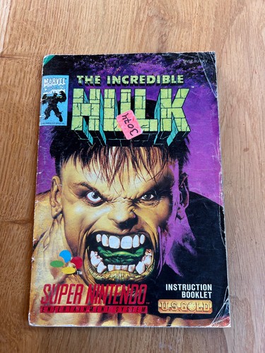 Snes the incredible hulk - the,