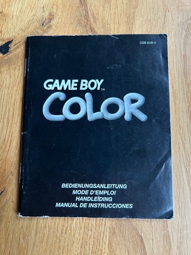 Gameboy color anleitung - gameboy,