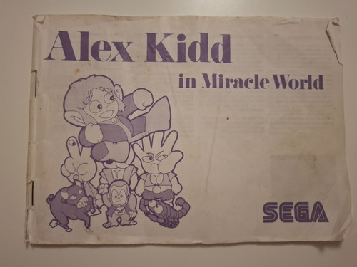 Anleitung alex kidd miracle - in,