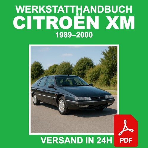 Werkstatthandbuch citroën - citroën, xm