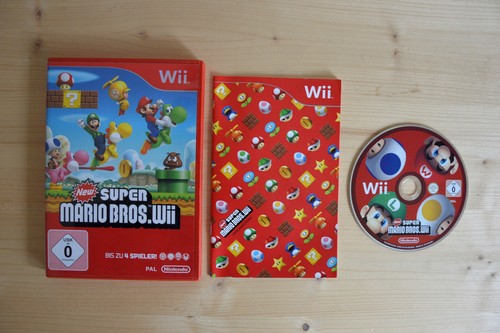 Wii new super mario - new, bros