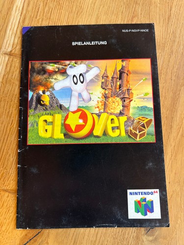 N64 anleitung glover - anleitung,